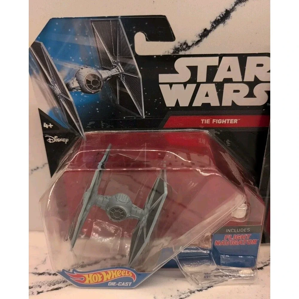 2014/2015 Hot Wheels Star Wars Die Cast Vehicles Lot Of 9 Rebels Force Awakens +